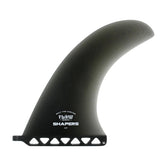 Flow Series Longboard Fin 8" 9" 10" - Trans Black