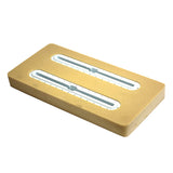 Foil Fin Track Insert and Boxes - White