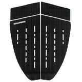 4 Piece Round Tail Traction Pad : Black