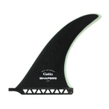 Gatto Longboard Fin 9" 9.75" 10.25" - Black Clear