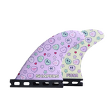 C.A.D FIONA SERIES Thruster Fin Set - Extra Small