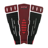 The Shaper Traction Pad - Black/Red