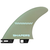 Sheldon Simkus S-TEK Thruster Fin Set - Small Beige