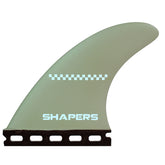 Sheldon Simkus S-TEK Thruster Fin Set - Small Beige