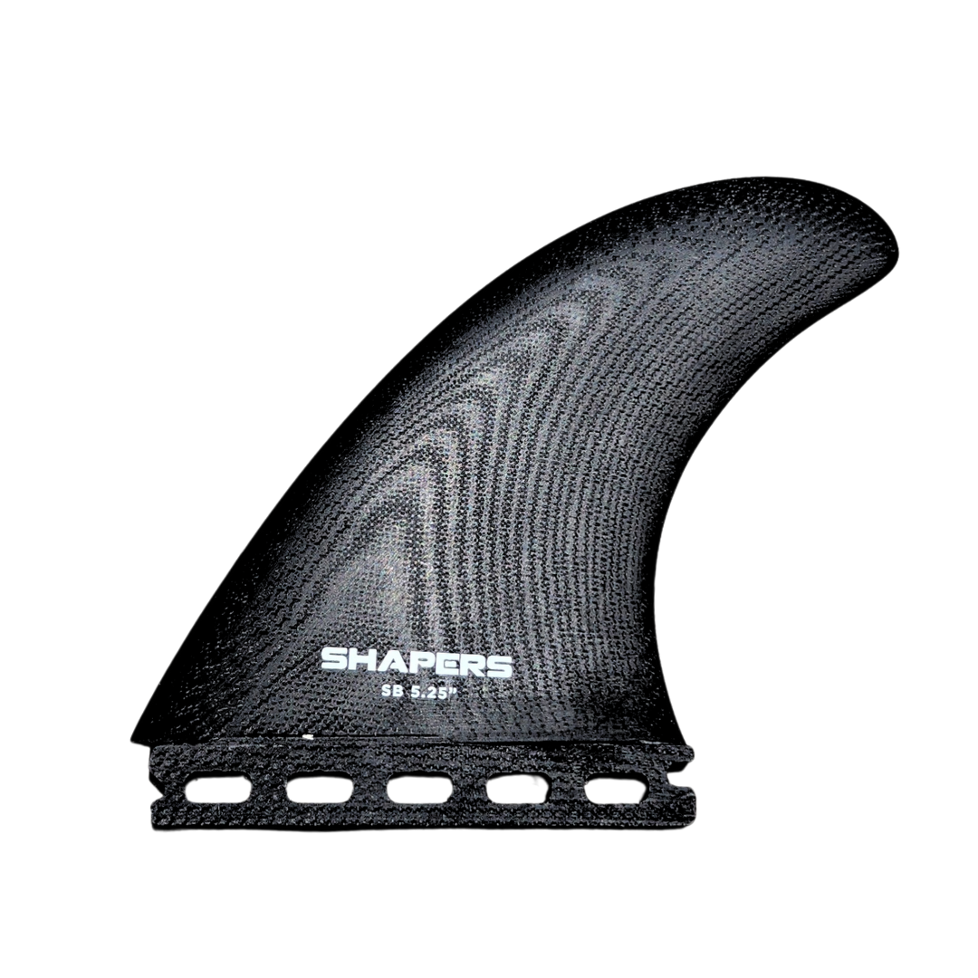 5.25" Side Bite - Single Tab - Black