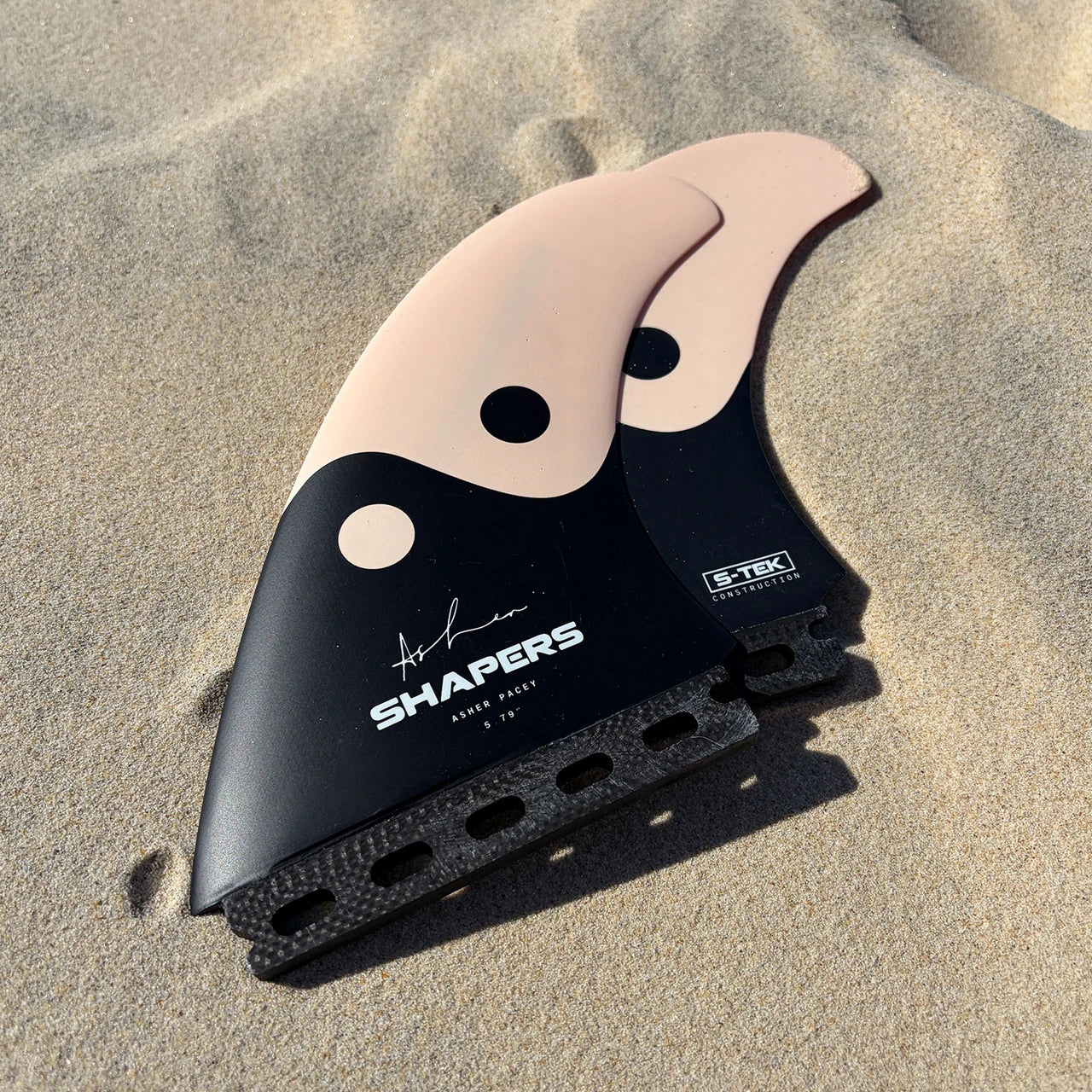 Asher Pacey 5.79" S-TEK Twin Fin Set - Balance