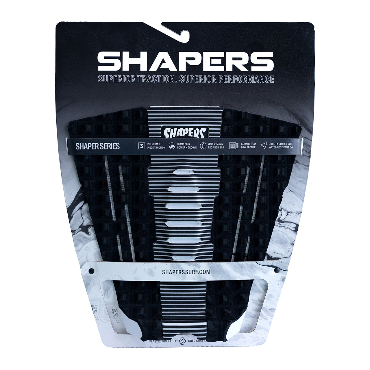 The Shaper Traction : Black / White