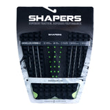 Groveller Hybrid Traction Pad 3 Piece : Black/Green