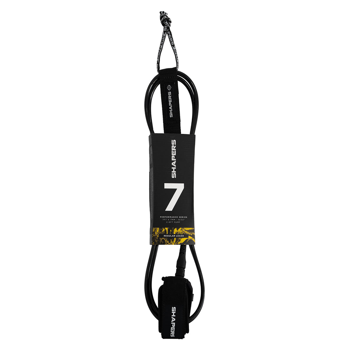 7ft Performance Leash - Black