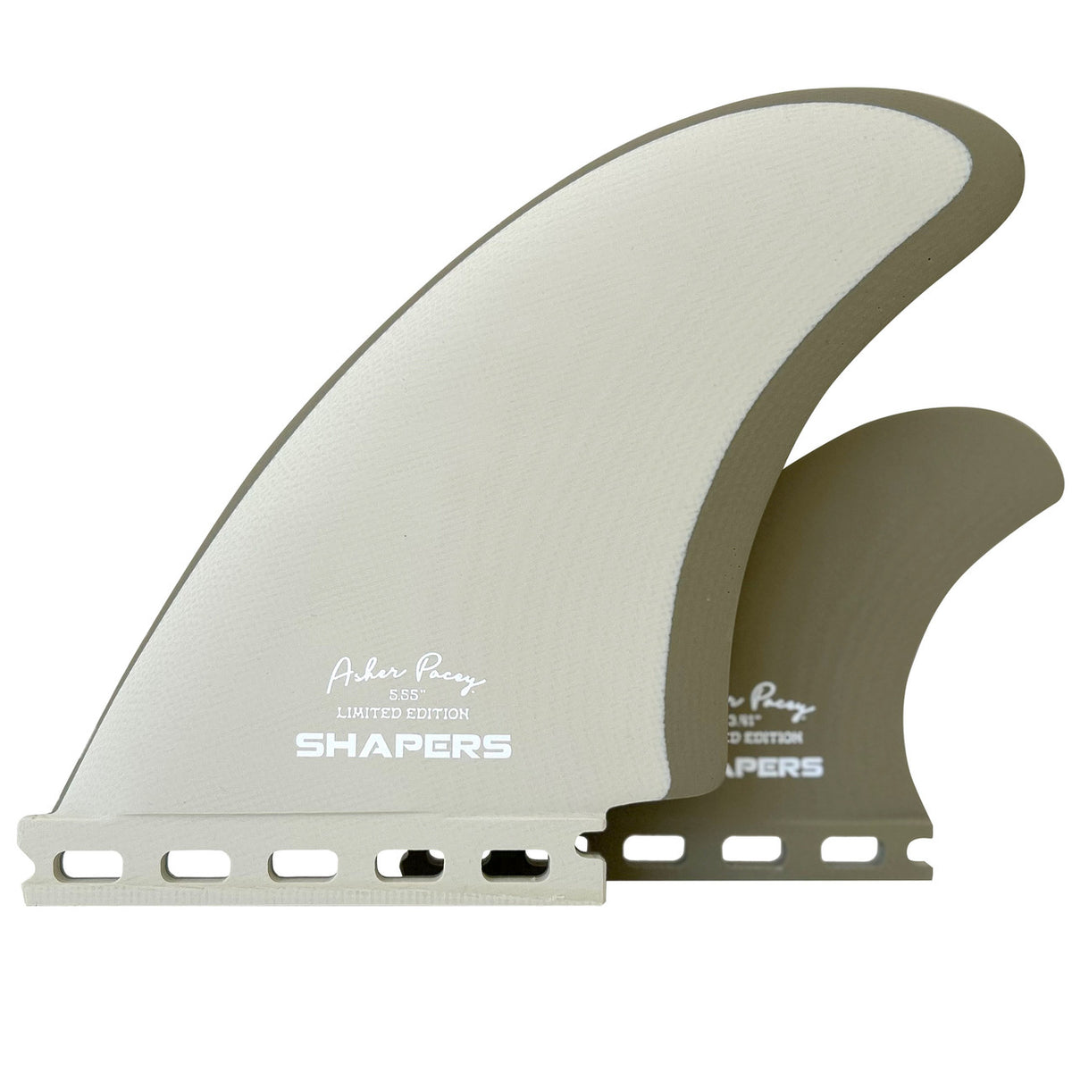 Asher Pacey: 5.40" 5.55" 5.59" 5.79" Twin Keel - Olive Leaf