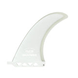 Flow Series Longboard Fin 8" 9" 10" - White Clear