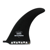 8" Classic Series Longboard Fin - Black