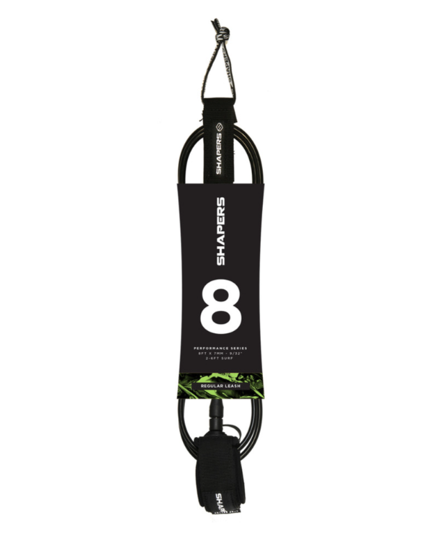 8ft Performance Leash - Black