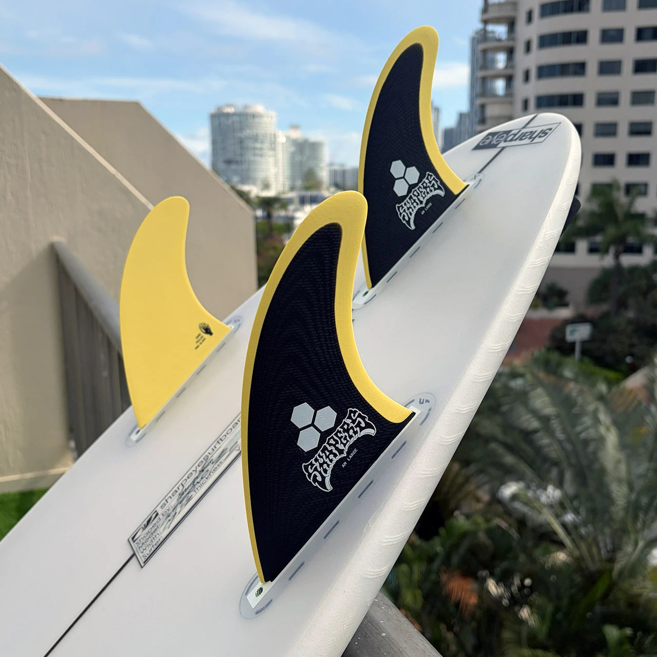 AM Pro-Glass Thruster Fin Set - Large