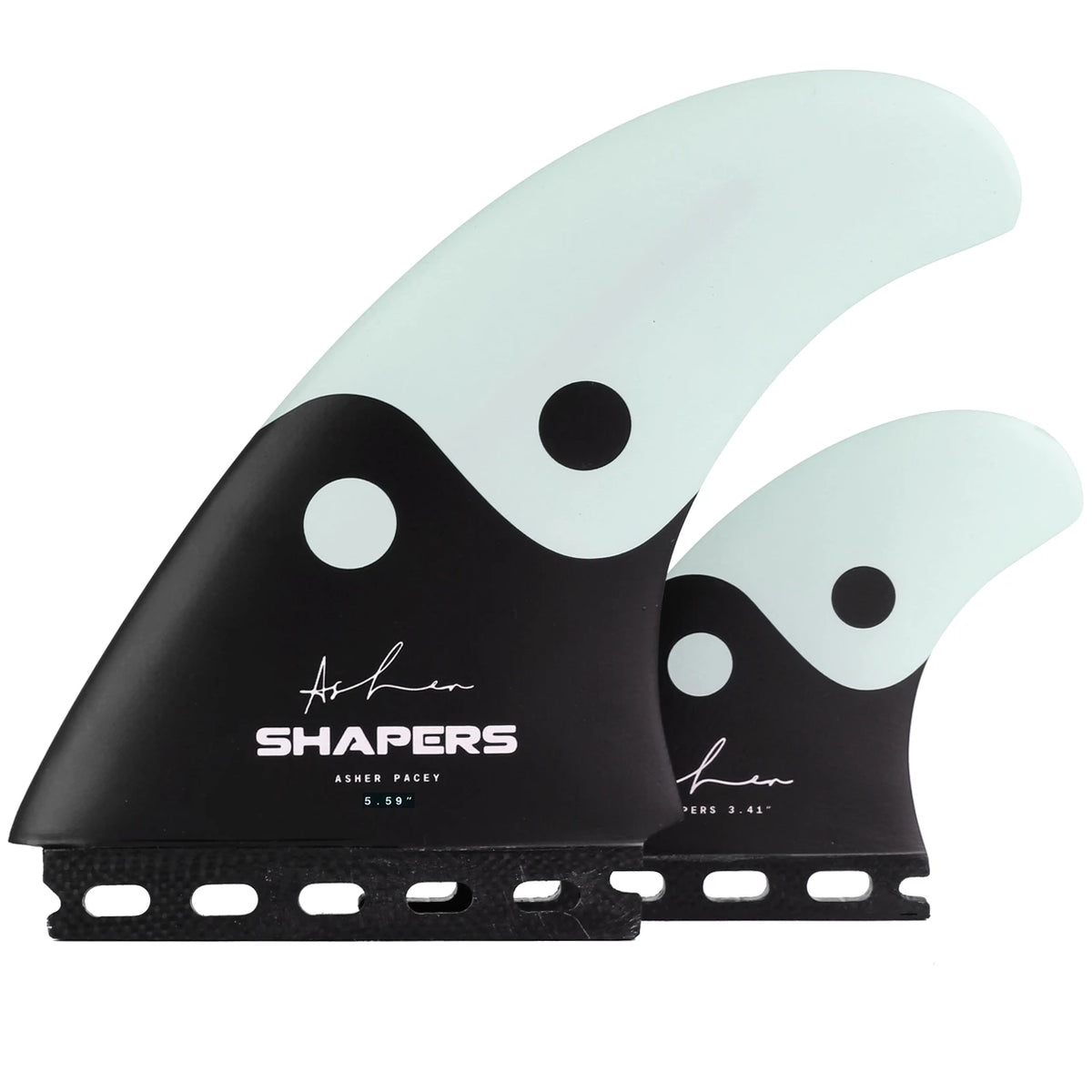 Asher Pacey 5.59" S-TEK Twin Fin Set - Balance