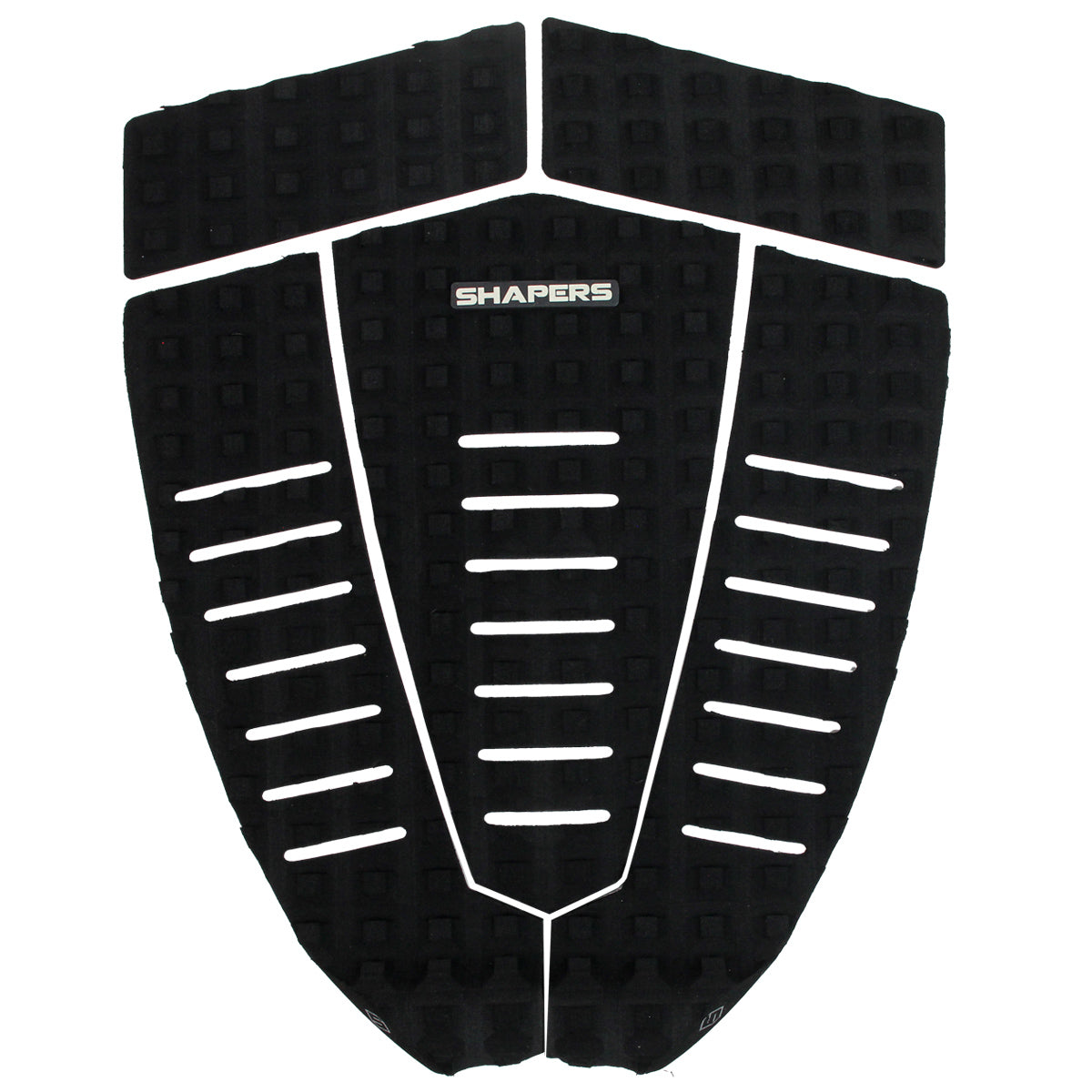 5 Piece Round Tail Traction Pad : Black