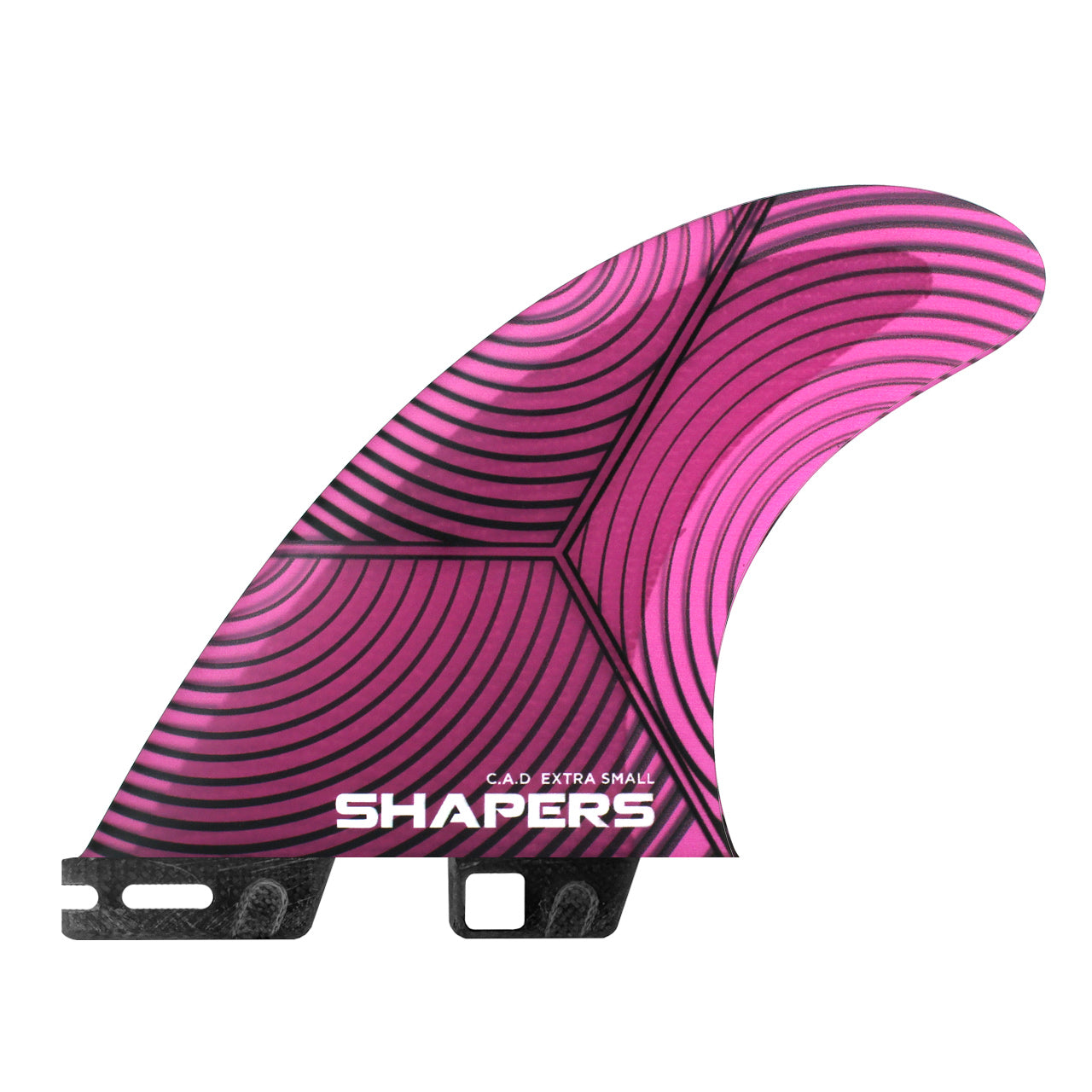 C.A.D Thruster Fin Set - Small / Extra Small Pink