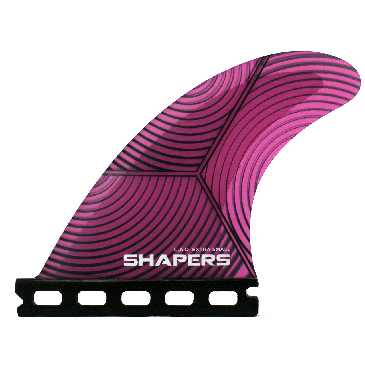 C.A.D Thruster Fin Set - Small / Extra Small Pink