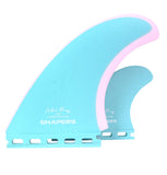 Asher Pacey 5.59" Twin Fin Set - Cotton Candy