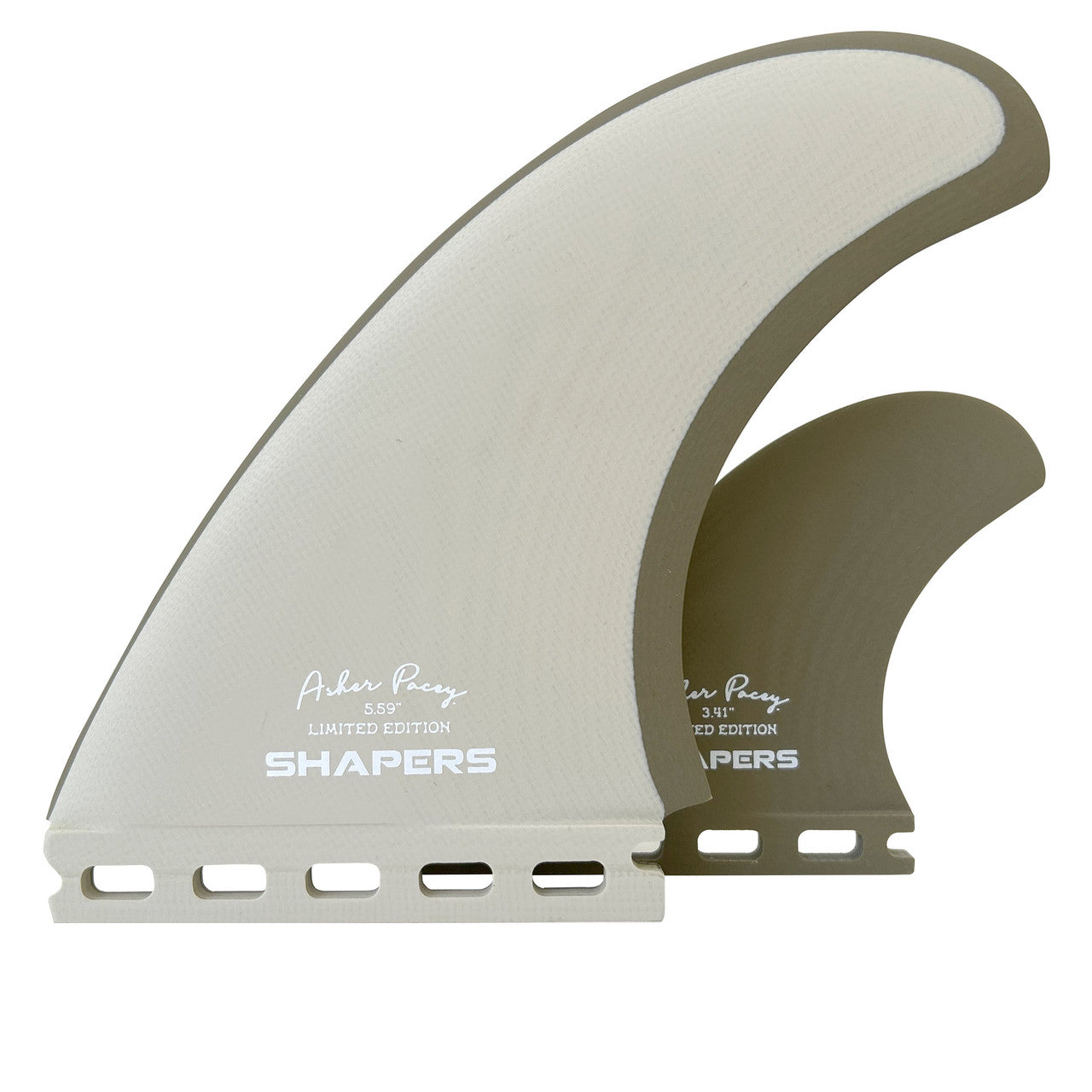 Asher Pacey: 5.40" 5.55" 5.59" 5.79" Twin Keel - Olive Leaf