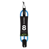 8ft Regular Leash - Blue