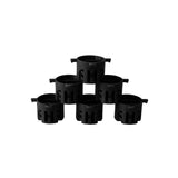 Dual Tab Fin Plug Black: Rail/Centre
