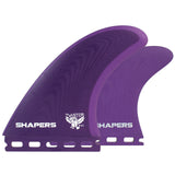 Twuster 2+1 Twin Fin Set - Purple